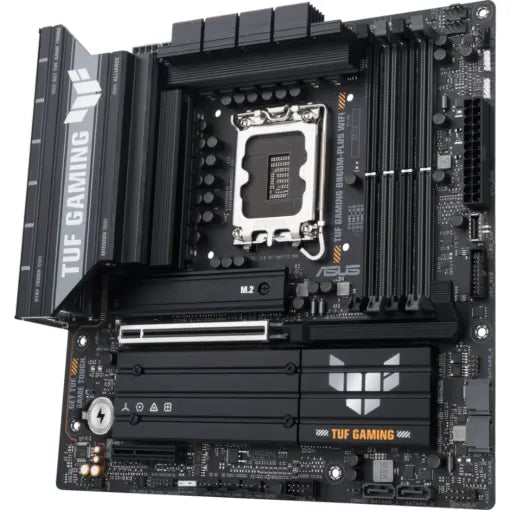 ASUS TUF GAMING B860M-PLUS WIFI DDR5 LGA1851 microATX Motherboard - PakByte Computers