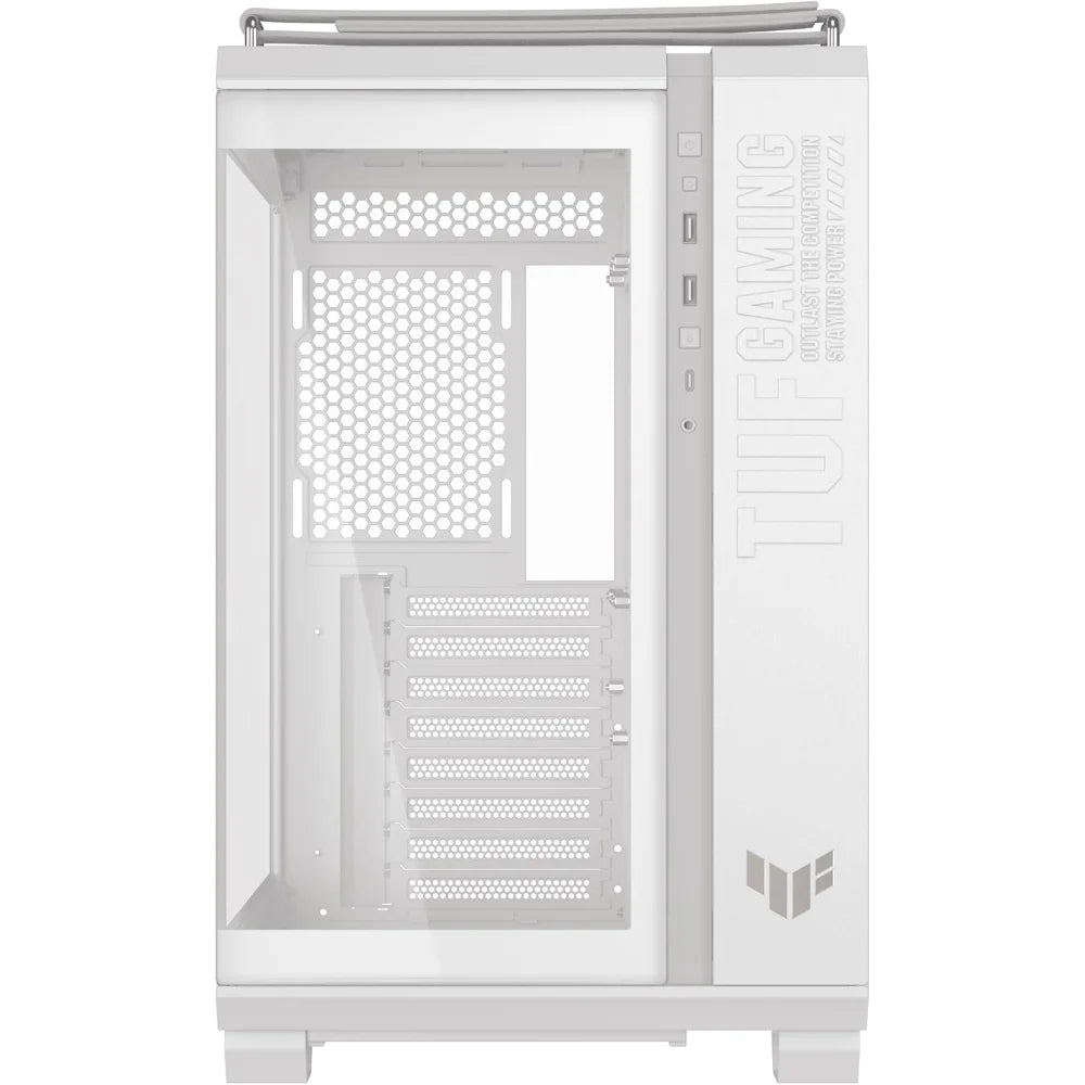 ASUS TUF Gaming GT502 Horizon ATX Mid-Tower Gaming Case - White - PakByte Computers