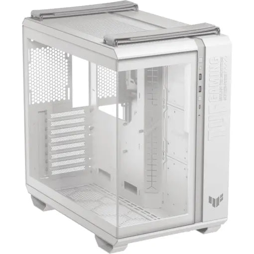 ASUS TUF Gaming GT502 Horizon ATX Mid-Tower Gaming Case - White - PakByte Computers