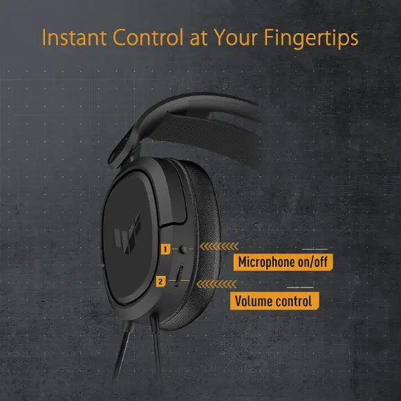 ASUS TUF Gaming H1 Wired Headset - PakByte Computers