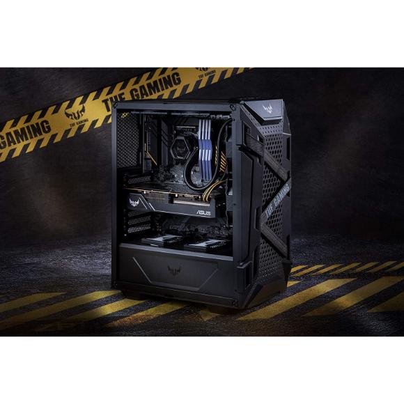 ASUS TUF Gaming LC 240 RGB All-in-one Liquid CPU Cooler (Aura Sync,TUF 120mm RGB Radiator Fans with Fan Blade Groove Design) - PakByte Computers