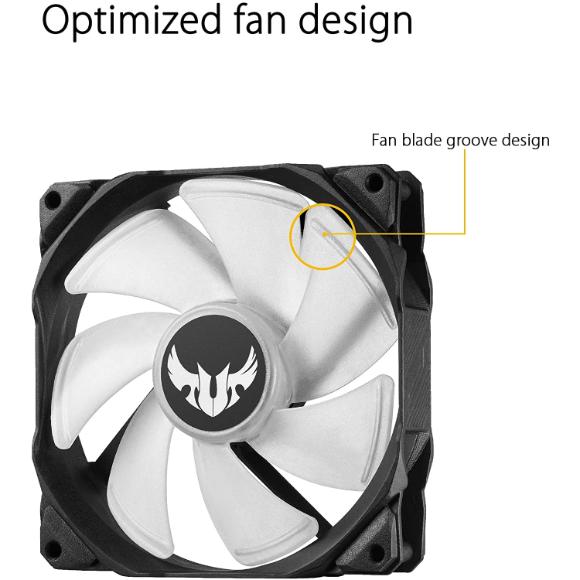 ASUS TUF Gaming LC 240 RGB All-in-one Liquid CPU Cooler (Aura Sync,TUF 120mm RGB Radiator Fans with Fan Blade Groove Design) - PakByte Computers