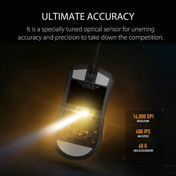 ASUS TUF Gaming M4 Air Lightweight Gaming Mouse - PakByte Computers