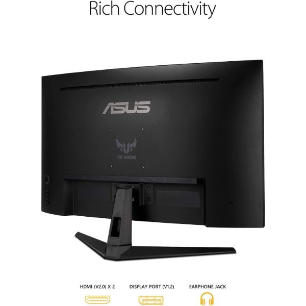 ASUS TUF Gaming VG32VQ1B 31.5” Curved Monitor, WQHD (2560 x 1440), 165Hz (Supports 144Hz) - PakByte Computers