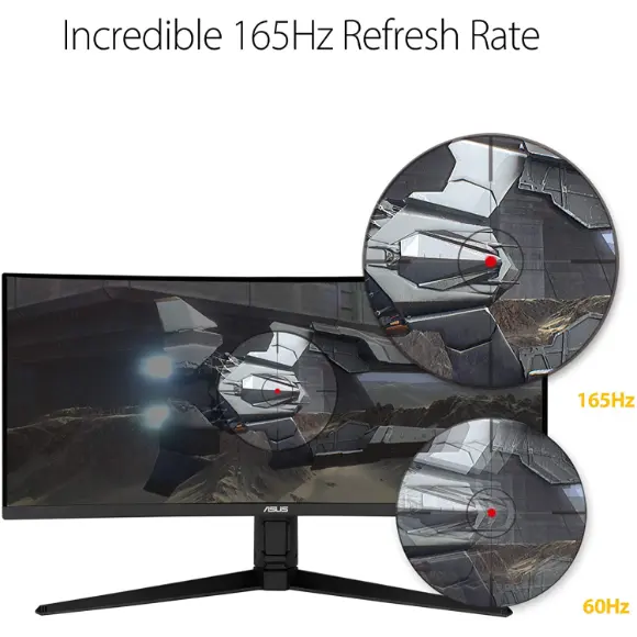 ASUS TUF Gaming VG34VQL1B 34” Curved HDR Monitor, WQHD (3440x1440), 165Hz, 1ms - PakByte Computers