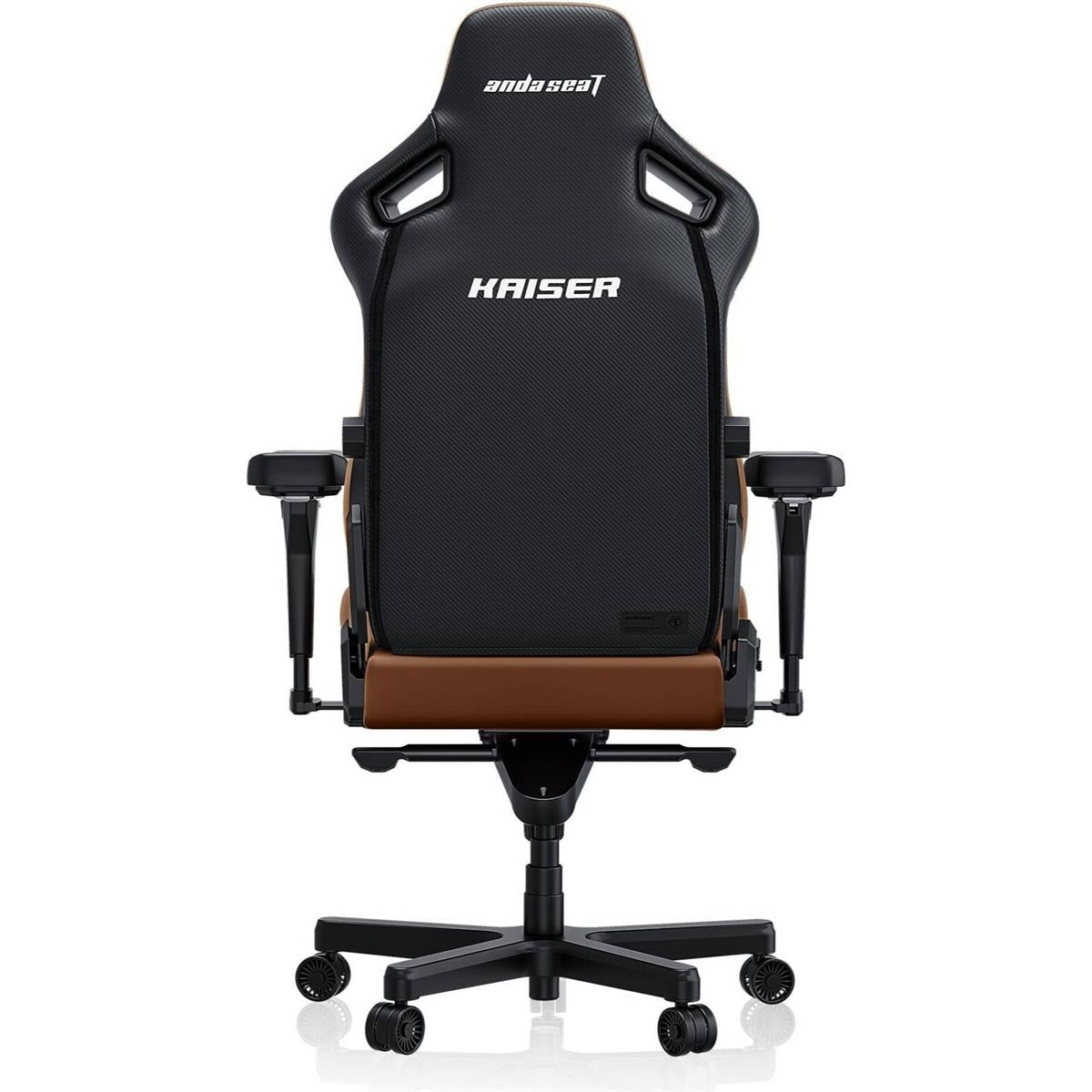Anda Seat Kaiser 4 L Large Gaming Chair - Bentley Brown - PakByte Computers