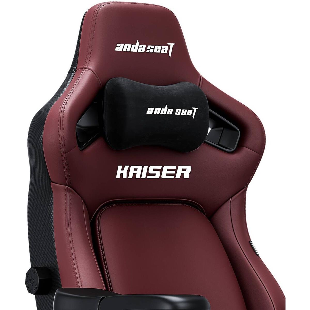 Anda Seat Kaiser 4 L Large Gaming Chair - Classic Maroon - PakByte Computers