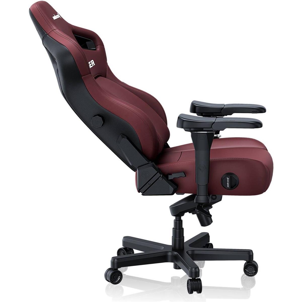 Anda Seat Kaiser 4 L Large Gaming Chair - Classic Maroon - PakByte Computers