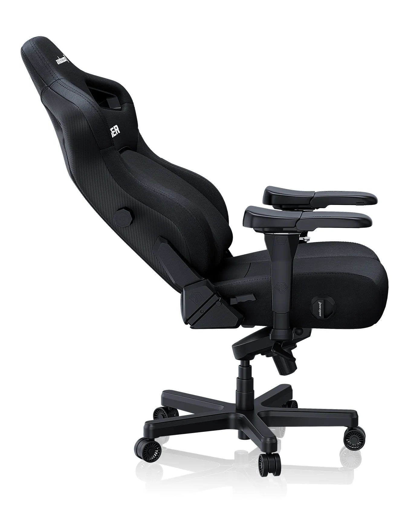 AndaSeat Kaiser 4 Series Premium Gaming Chair (Black Fabric) - PakByte