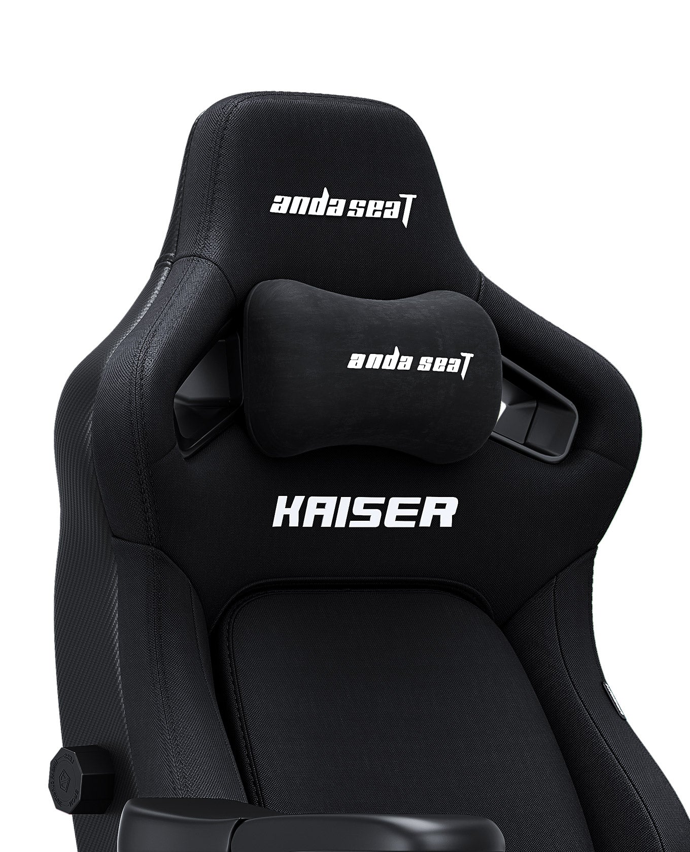 AndaSeat Kaiser 4 XL Series Premium Gaming Chair (Black Fabric) - PakByte