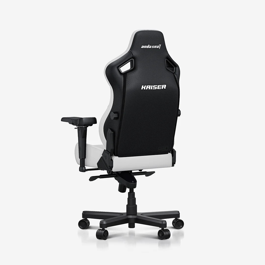 AndaSeat Kaiser 4 XL Series Premium Gaming Chair (White) - PakByte