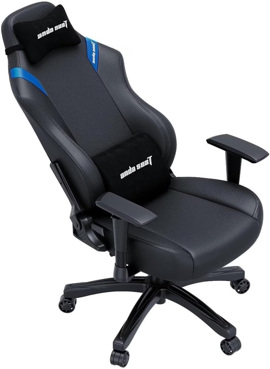Anda Seat Luna Gaming Chair - Black/Blue - PakByte Computers
