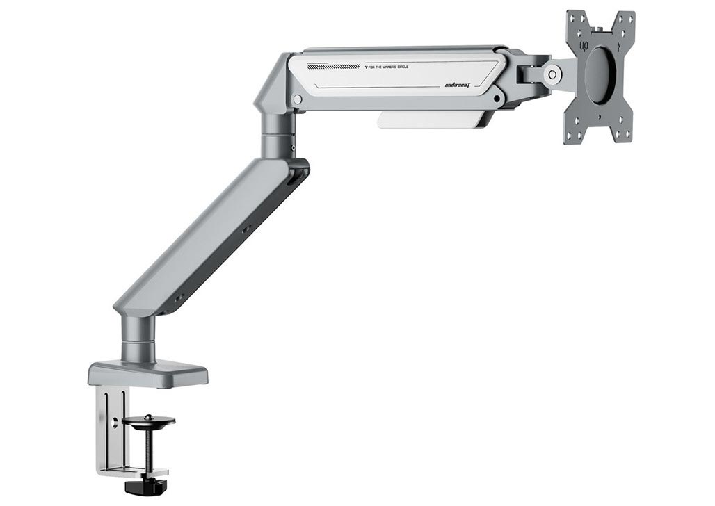 Anda Seat Stealth II A6D Ergonomic Monitor Arm - White - PakByte Computers