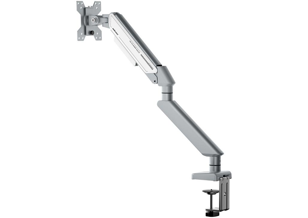 Anda Seat Stealth II A6D Ergonomic Monitor Arm - White - PakByte Computers