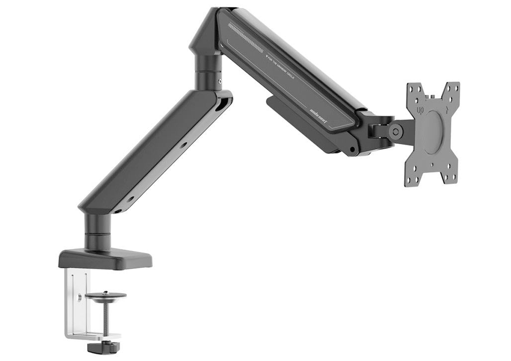 Anda Seat Stealth II Ergonomic Single Monitor Arm Black - PakByte Computers