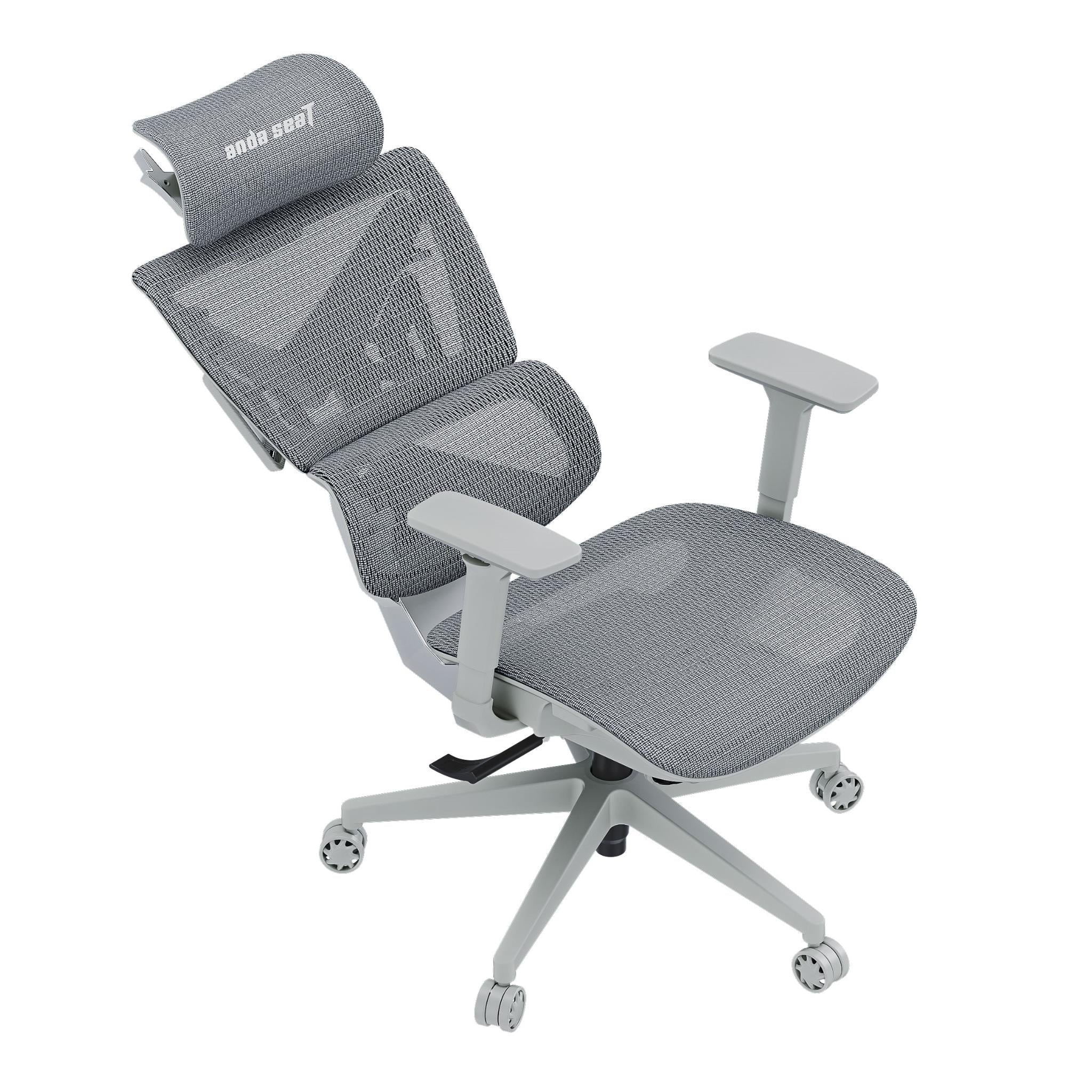 Anda Seat X-Air Mega Gaming Mesh Chair Ash Grey - PakByte Computers