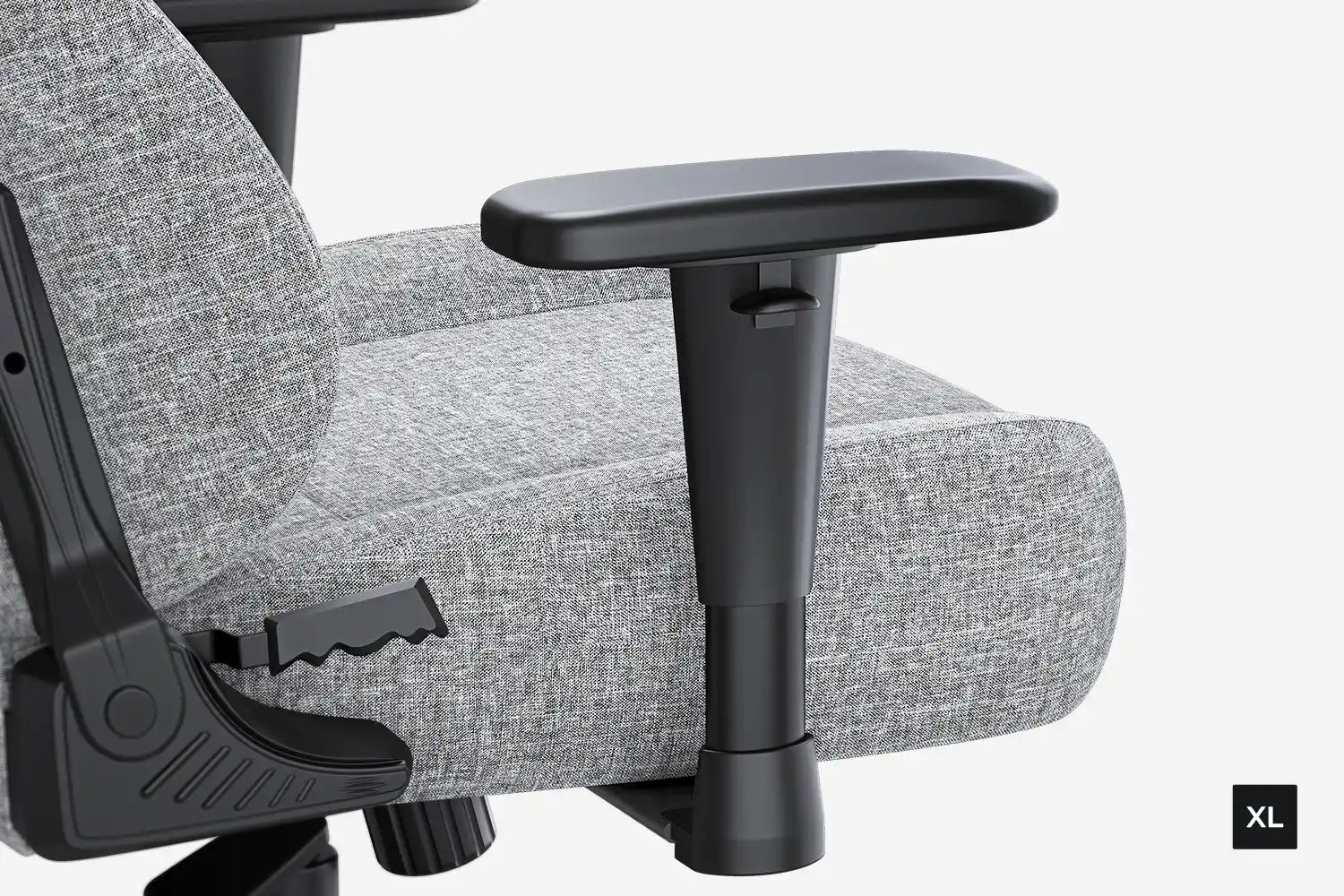 AndaSeat Novis XL Series Gaming Chair, Linen Fabric - Ash Gray - PakByte Computers