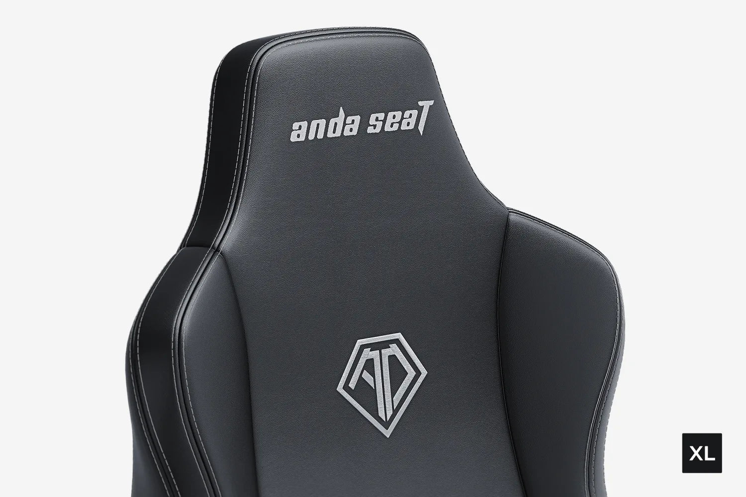 AndaSeat Novis XL Series Gaming Chair, Premium PVC Leather - Elegant Black - PakByte Computers