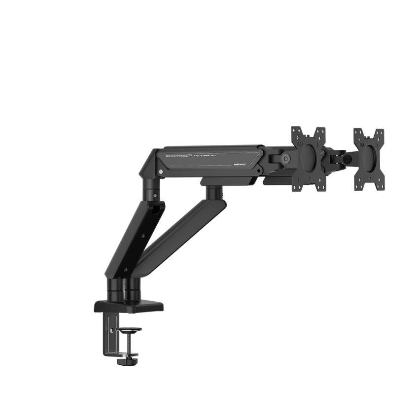 AndaSeat Stealth II Duo A6D-2S Ergonomic Dual Monitor Arm - Black - PakByte Computers