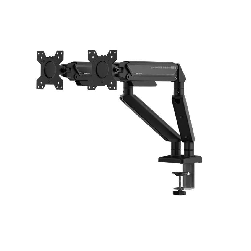 AndaSeat Stealth II Duo A6D-2S Ergonomic Dual Monitor Arm - Black - PakByte Computers