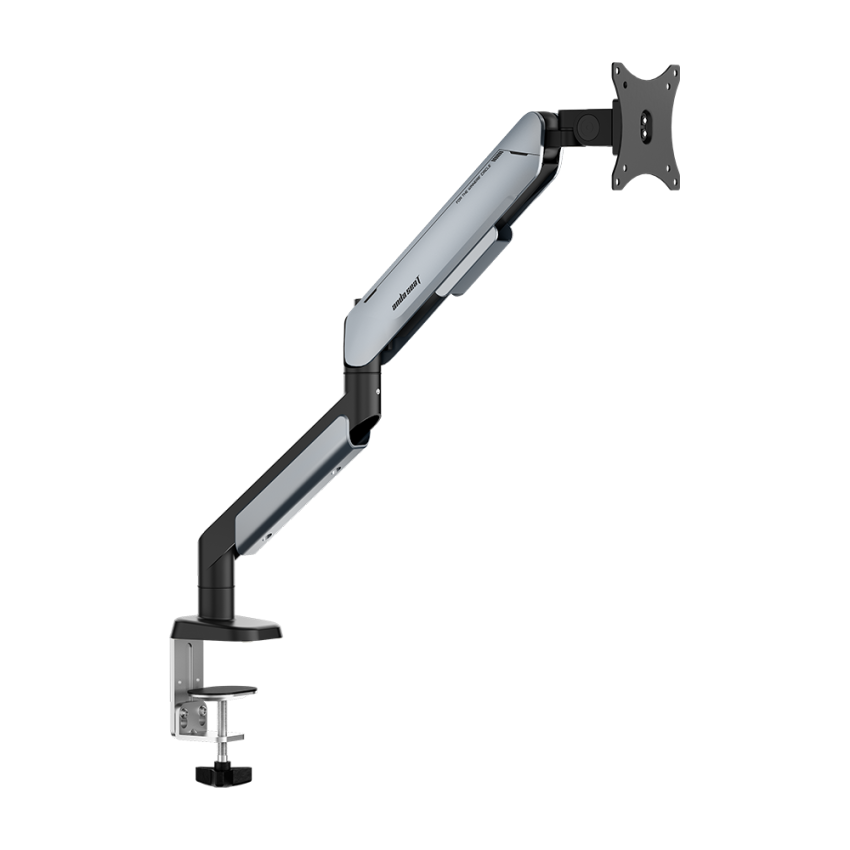 AndaSeat Stealth Pro II A9 Ergonomic Single Monitor Arm - Black Titanium - PakByte Computers