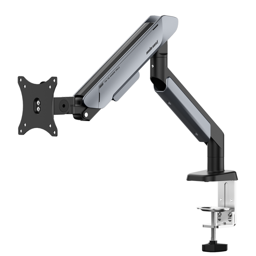 AndaSeat Stealth Pro II A9 Ergonomic Single Monitor Arm - Black Titanium - PakByte Computers