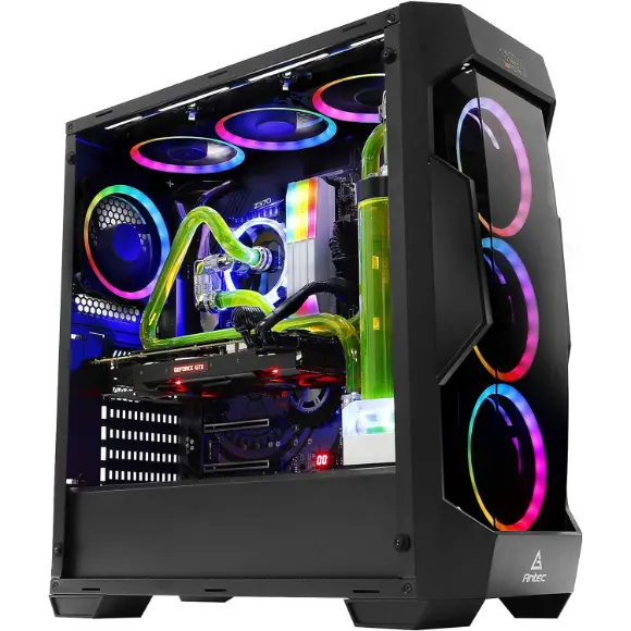 Antec Prizm 120 ARGB Fans (3 in 1 Pack) with Fan Controller & ARGB LED Strips - PakByte Computers