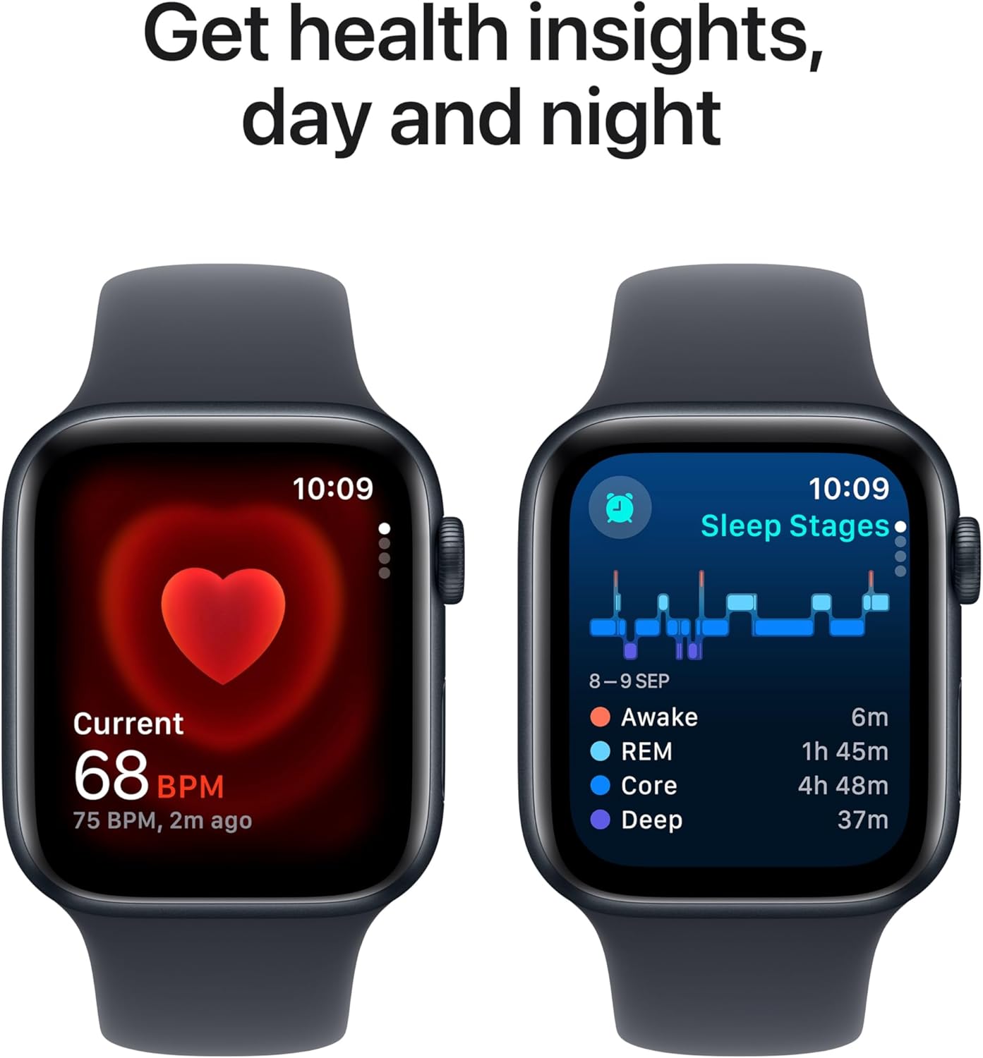 Apple Watch SE (2nd Gen) GPS 40mm Smartwatch with Midnight Aluminium Case with Midnight Sport Band - PakByte Computers