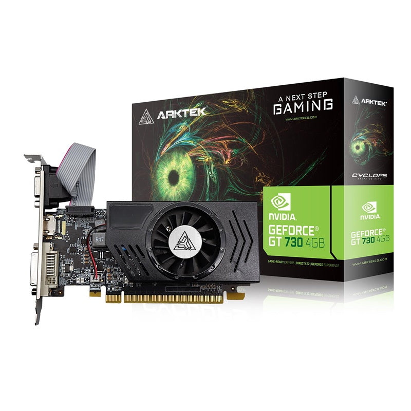 Arktek NVIDIA GeForce GT730 4GB DDR3 128-bit Graphics Card
