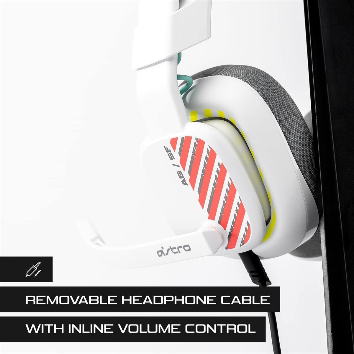 Astro A10 Gen 2 Wired Gaming Headset (White) - PakByte Computers