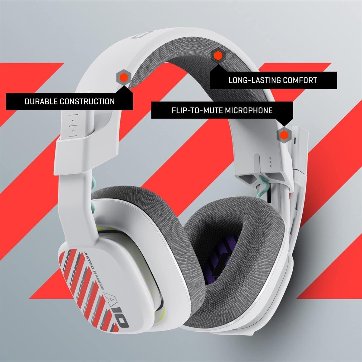 Astro A10 Gen 2 Wired Gaming Headset (White) - PakByte Computers