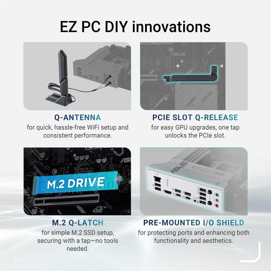 Asus PRIME X870-P WIFI-CSM ATX Motherboard - PakByte Computers