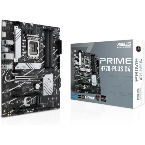 Asus Prime H770-Plus D4 Intel 12/13/14th Gen ATX Motherboard - PakByte Computers