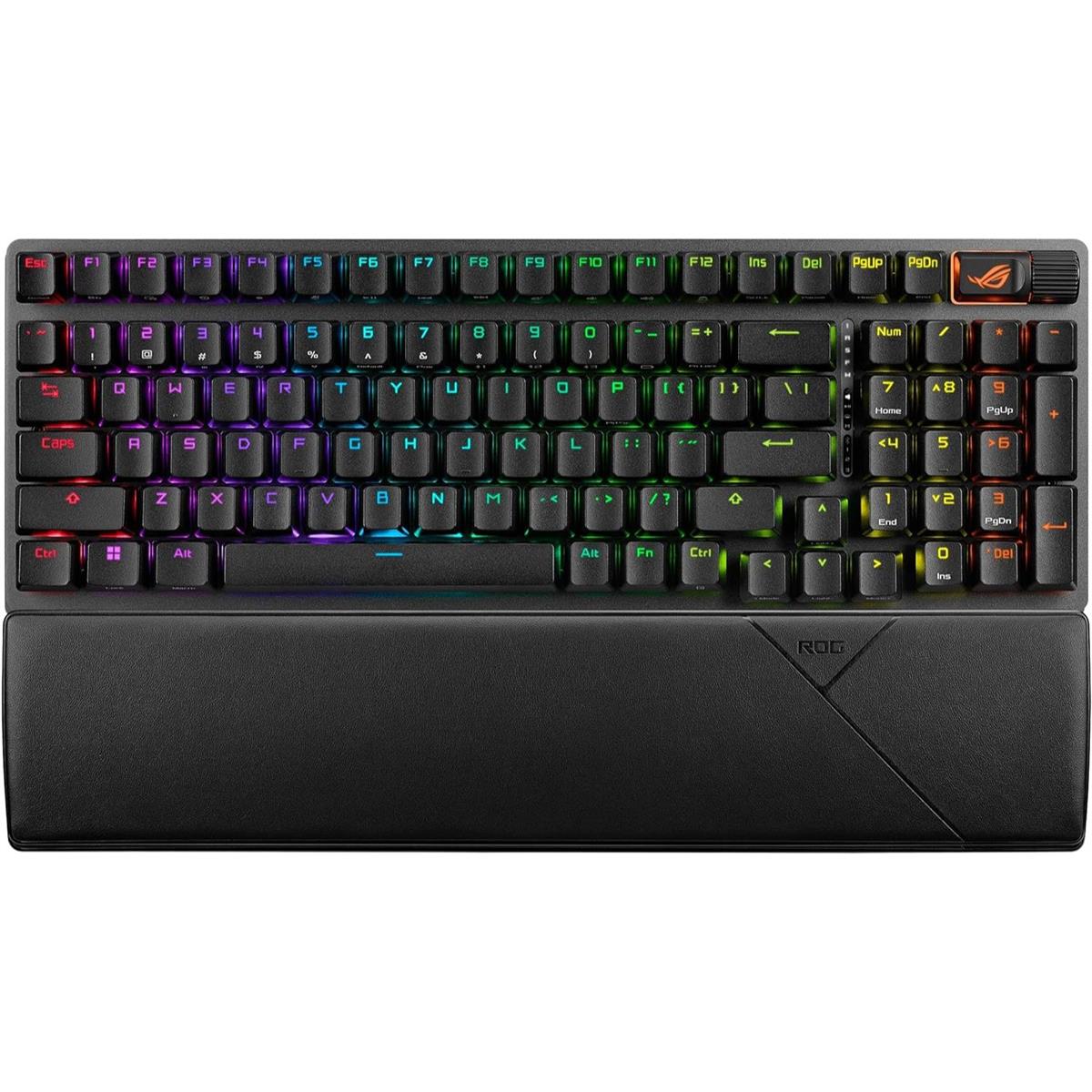 Asus Rog Strix Scope II 96 RGB Wireless Gaming Keyboard - Black (NX Snow Switches) - PakByte Computers