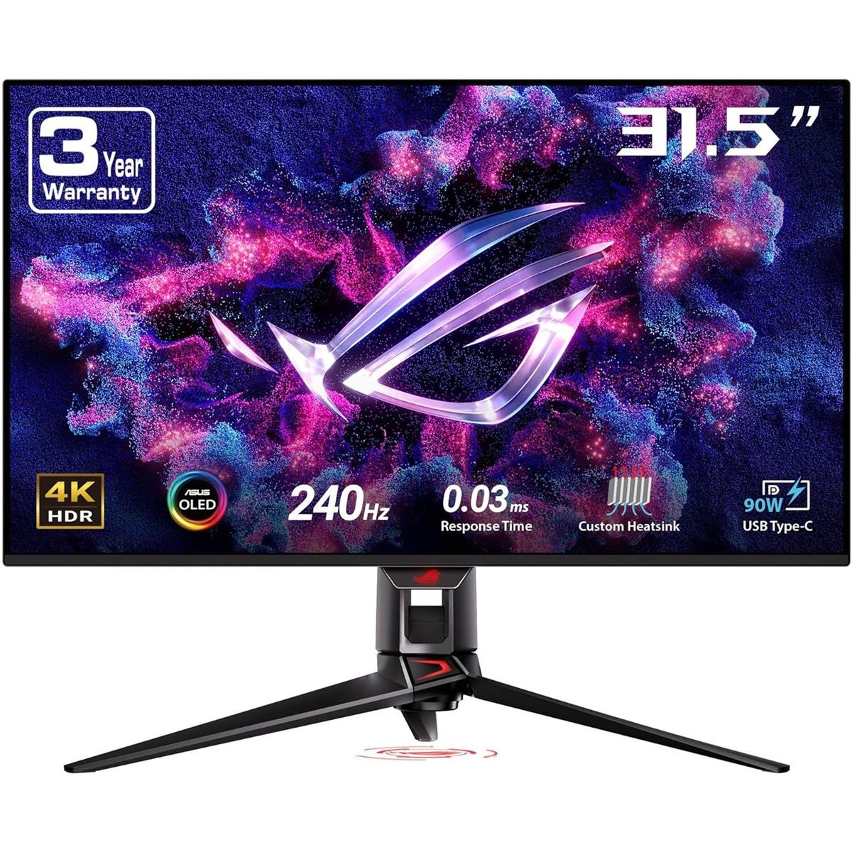 Asus Rog Swift OLED PG32UCDM - 240Hz 4K UHD 32" Gaming Monitor - PakByte Computers