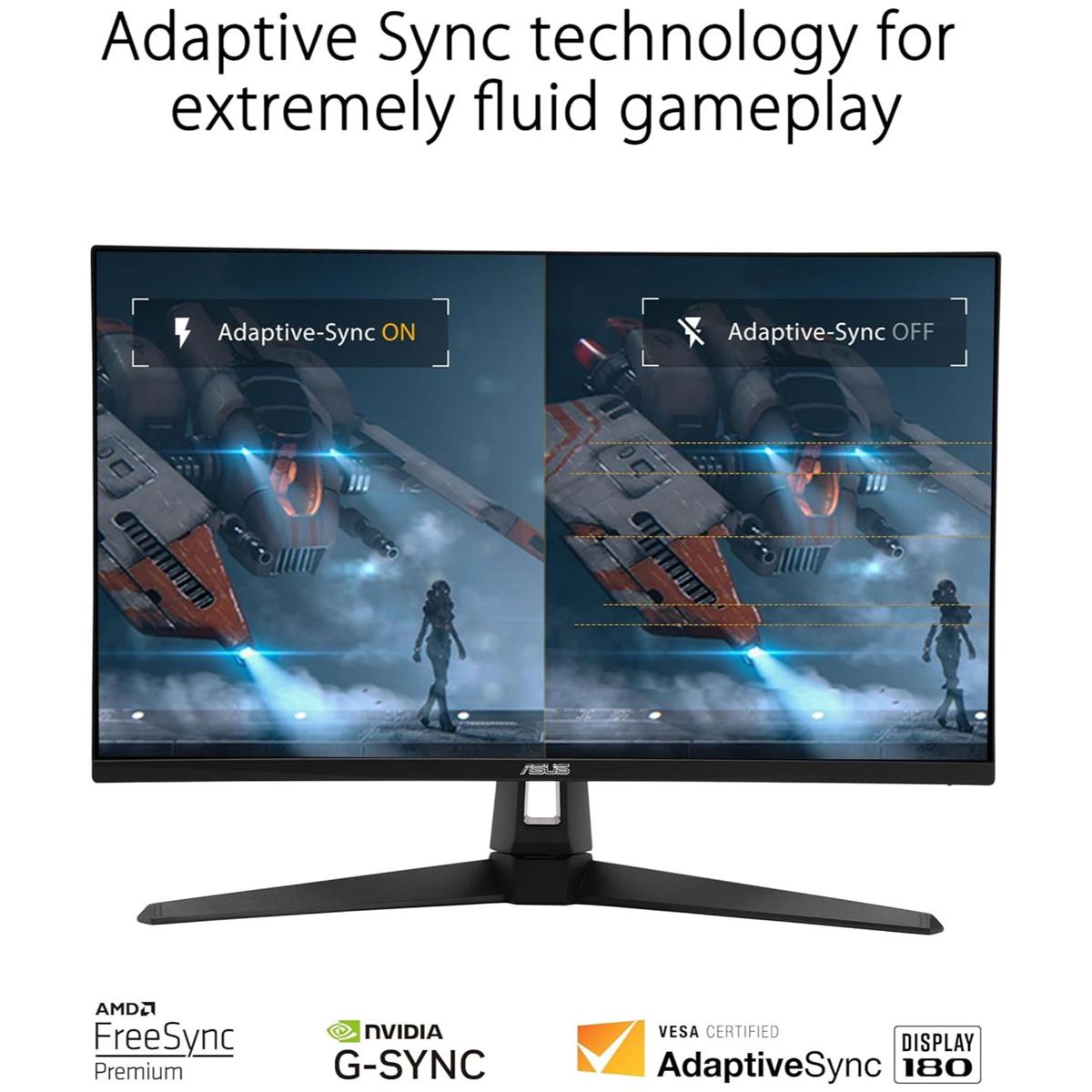 Asus Tuf Gaming VG27AQ3A 27” 180 Hz 1440P HDR Monitor - PakByte Computers