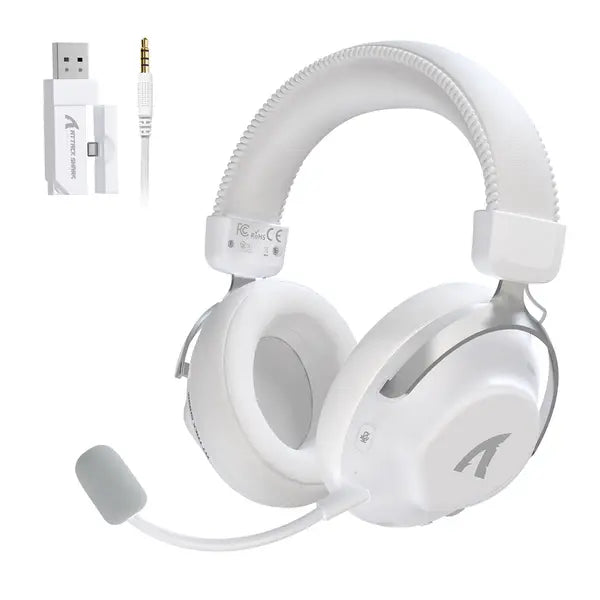 Attack Shark L50 PRO Wireless Gaming Headset - White