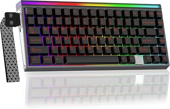 AULA HERO 75 HE Wireless Magnetic Gaming Keyboard - Black - Stormrise Magnetic Switches