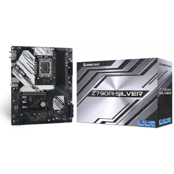 Biostar Z790A-Silver INTEL MOTHERBOARD - PakByte Computers