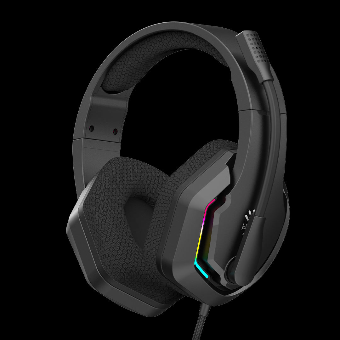 Bloody G260 Virtual 7.1 Surround Sound Gaming USB Headset - Black - PakByte