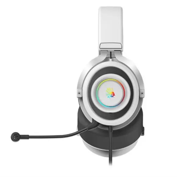 Bloody G535 Virtual 7.1 Surround Sound USB Gaming Headset - White & Black - PakByte Computers