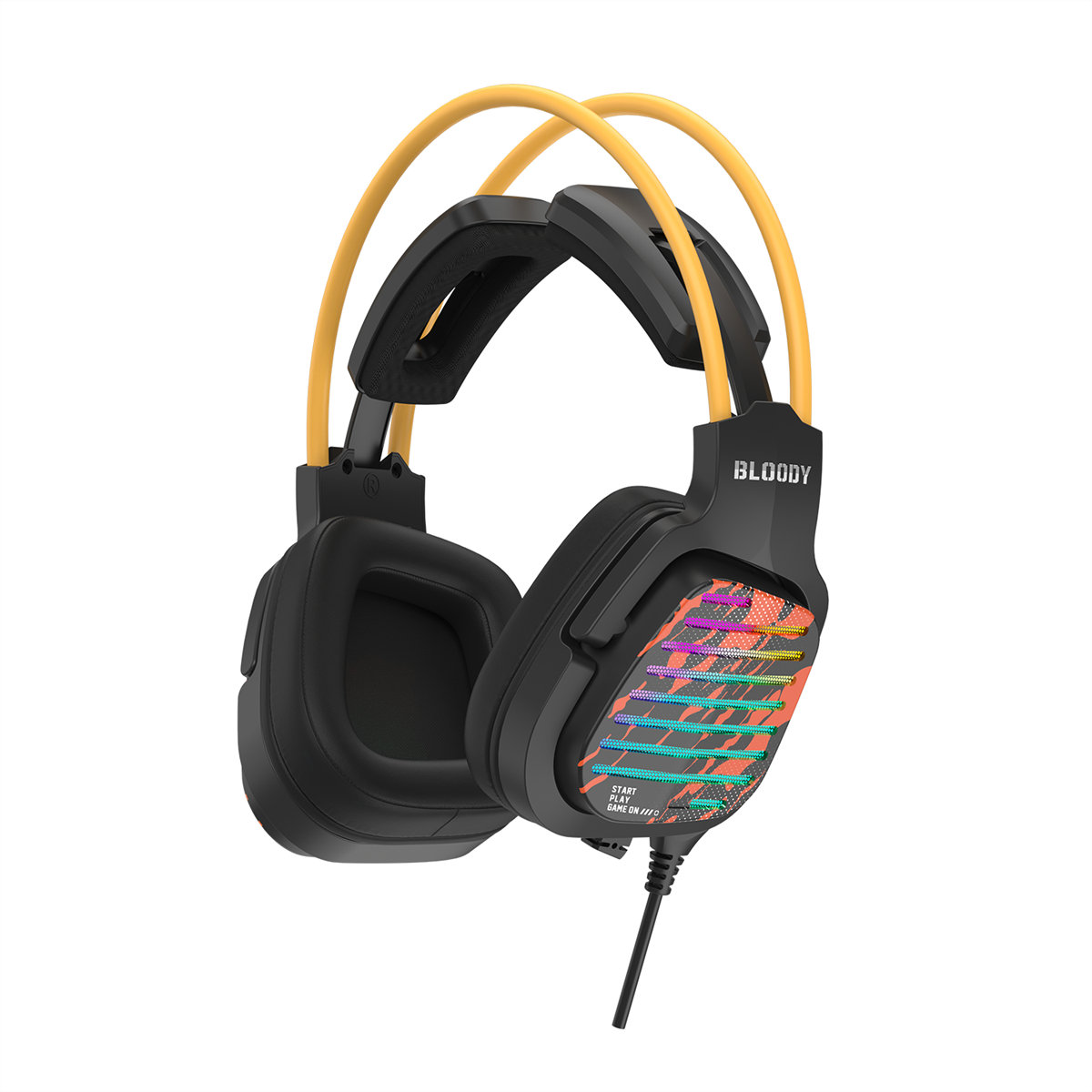 Bloody G565 7.1 Virtual Surround Sound Headset - Energy Black - PakByte Computers