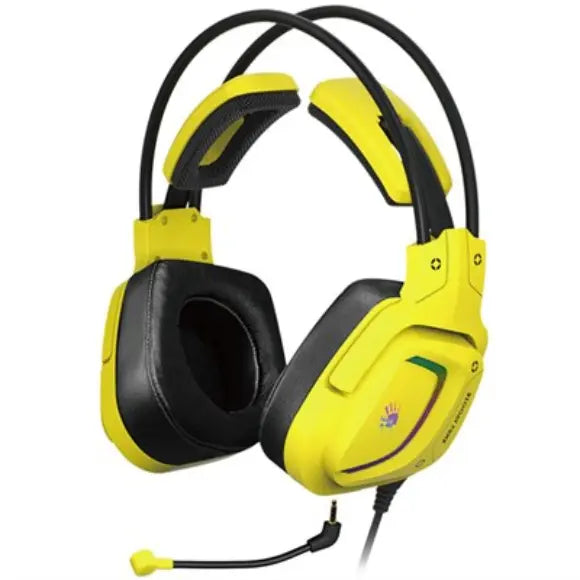 Bloody G575 Virtual Gaming USB Headset - Punk Yellow - PakByte Computers