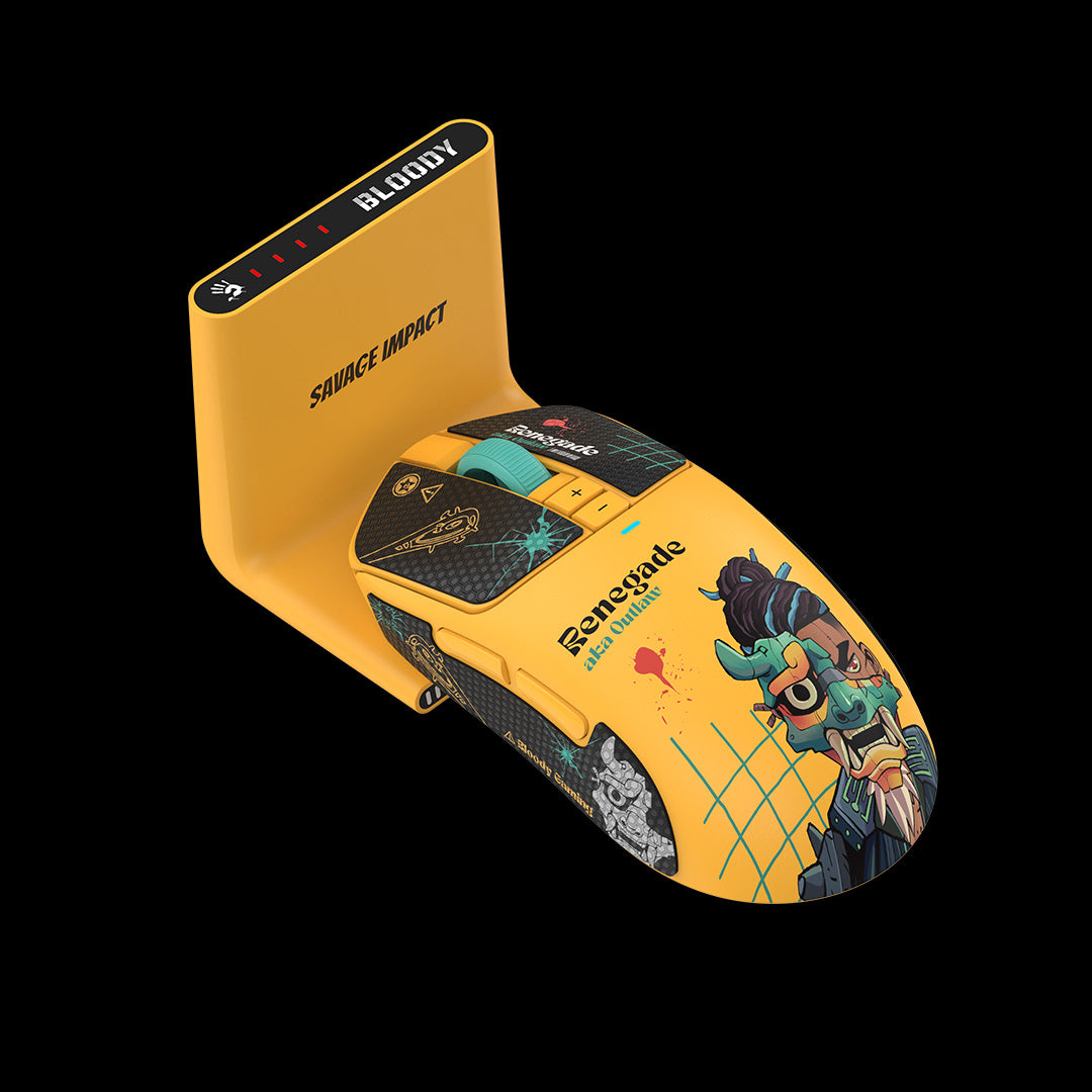 Bloody R72 Ultra Duo 2.4GHz / USB Connection 20,000 CPI - PakByte