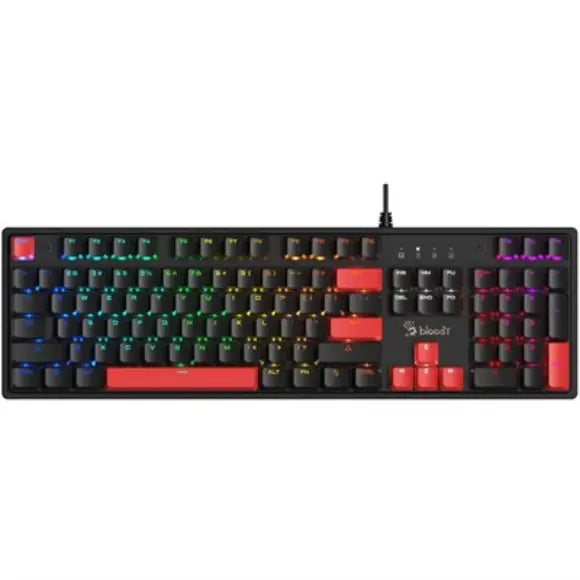Bloody S510N RGB Mechanical Switch Neon Gaming Keyboard - PakByte Computers