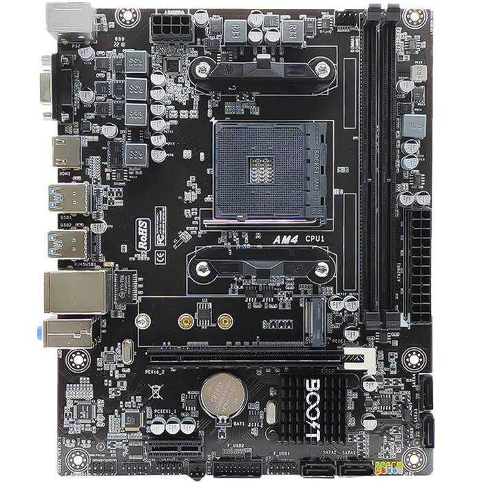 Boost Core A520M AMD AM4 microATX Motherboard - PakByte Computers