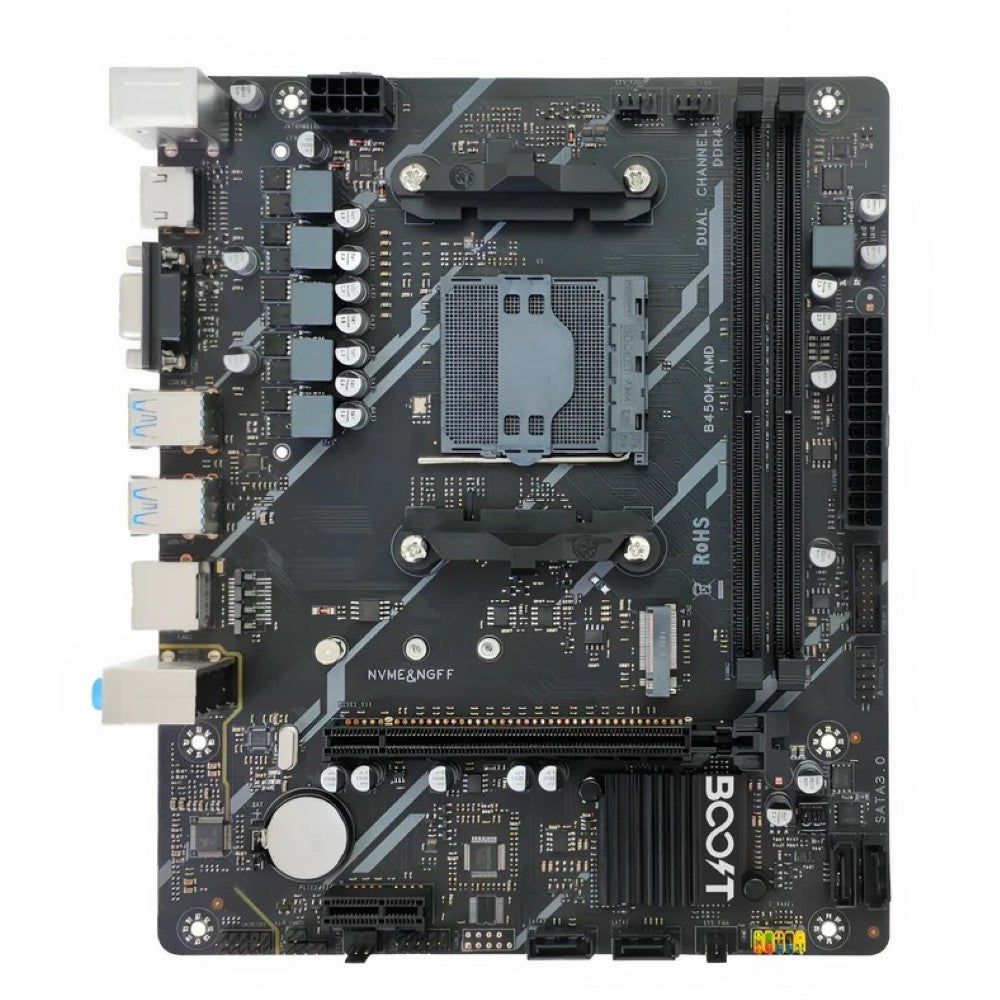 Boost Core B450M AMD B450 Chipset DDR4 PCIe 3.0 Motherboard - PakByte Computers