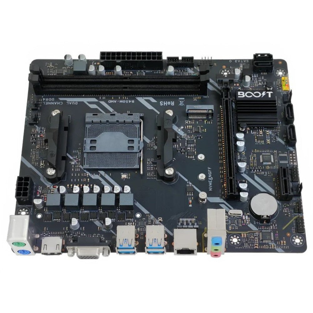 Boost Core B450M AMD B450 Chipset DDR4 PCIe 3.0 Motherboard - PakByte Computers