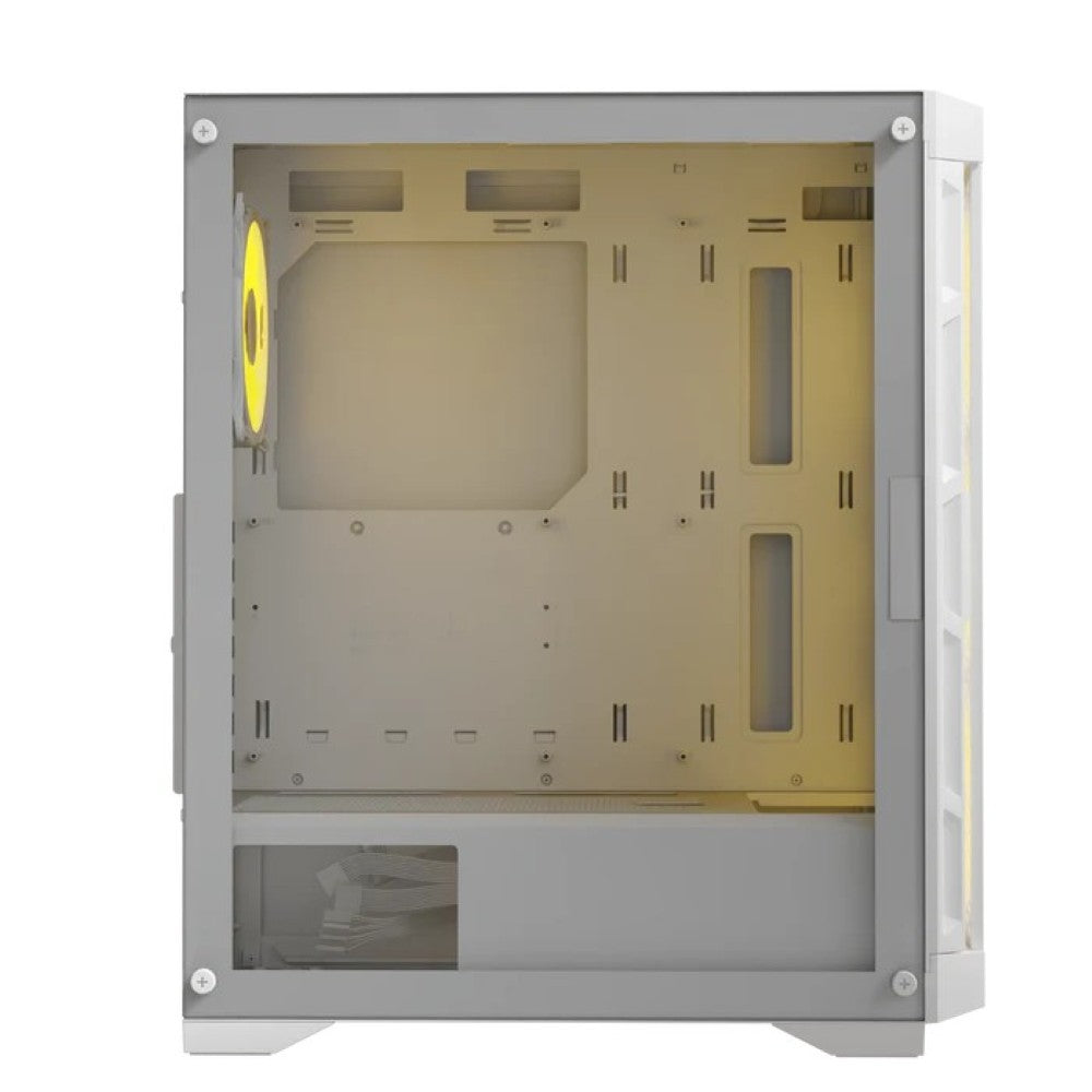 Boost Enclosure Pro Series P300 with 4 ARGB Fans - White - PakByte Computers