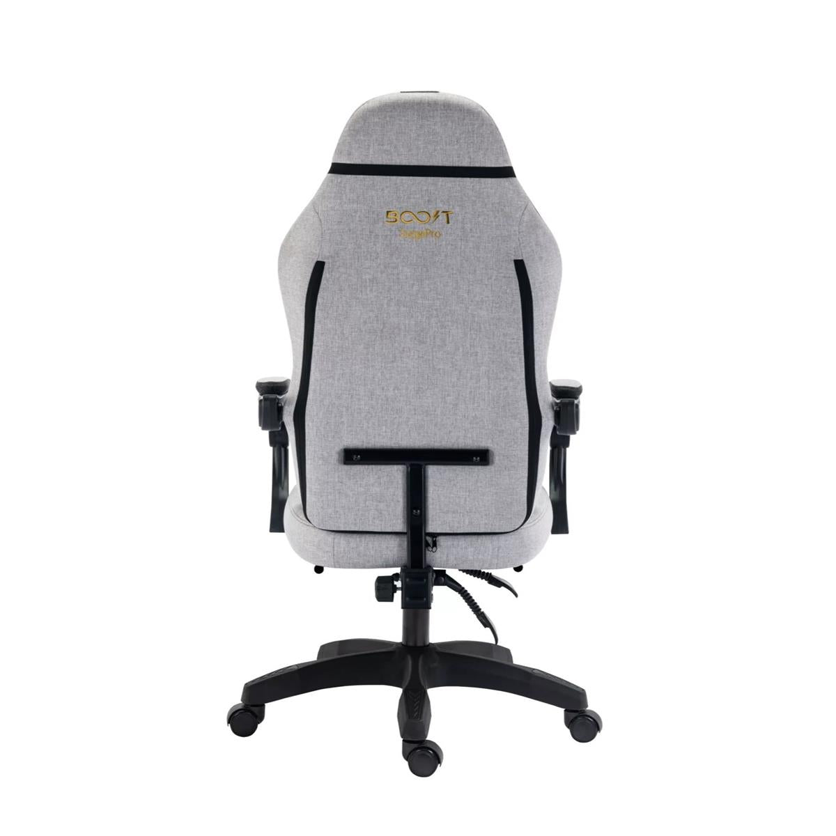 Boost Surge Pro Fabric Gaming Chair - Black/Grey - PakByte Computers